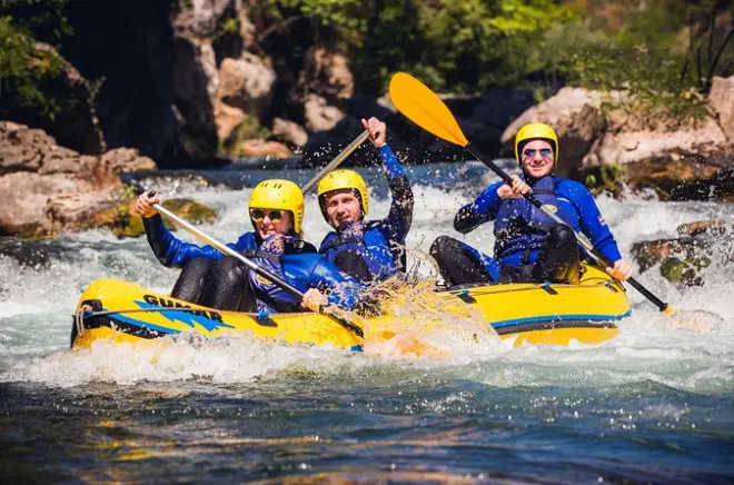Cetina River Rafting from Split: Class I-II Rapids