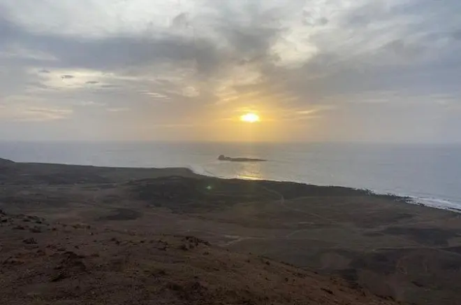 Coucher de soleil à Monte Leão lors d’une randonnée à Santa Maria