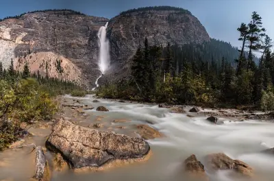 Parque Nacional Yoho: Lago Emerald e cachoeira Takakkaw