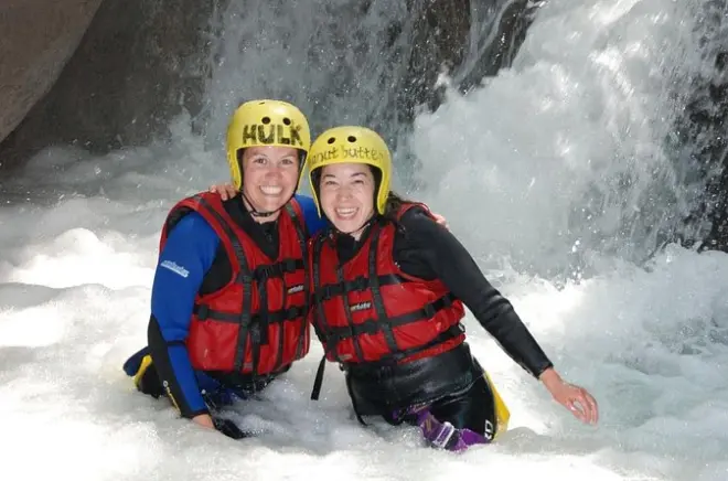Canyoning in Interlaken from Lucerne: Jump waterfalls