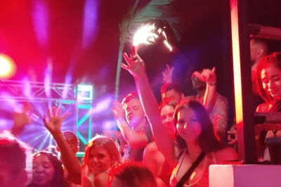 Feel the energy of playa del carmen’s nightlife with drinking games, rooftop bars, and new friends. includes free drinks, party challenges, and local guides.