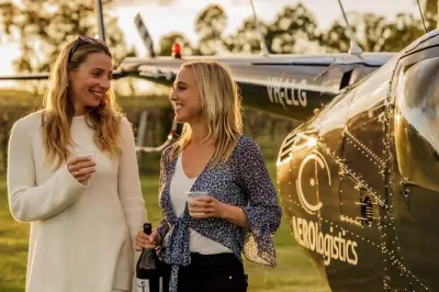 Hunter Valley Helicopter Tour: Bubbly Breakfast in Flight