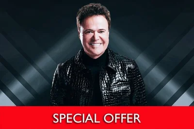 Vivez l’énergie unique de donny osmond en live à las vegas, au harrah’s. chantez ses tubes classiques et découvrez ses nouveautés avec des billets réservés envoyés directement sur votre té