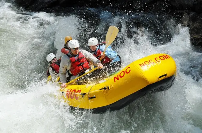 Chattooga River Rafting: Abschnitt 4 Wildwasser
