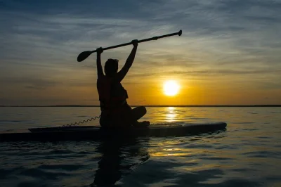 Watch sunrise on bacalar lagoon, paddle across cenote esmeralda, swim by bird island, and enjoy fresh fruit breakfast. includes all gear and local guide.