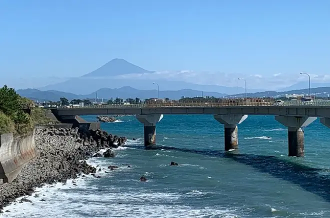 Vélo hybride guidé à Shizuoka : Mont Fuji et campagne