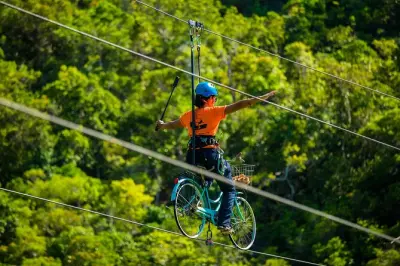 Ziplining in Koh Pha Ngan: Via Ferrata, Sky Bike & Bridge