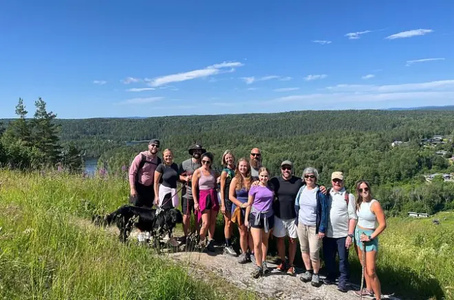 Oslo Forest Hike with Dog and Local Guide
