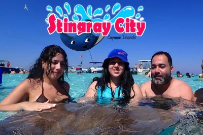 Swim with stingrays at stingray city, spot starfish at starfish point, and snorkel vibrant reefs on this cayman islands tour. includes hotel pickup and guide.