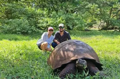 Giant Tortoises & Lava Tunnels Tour near Puerto Ayora