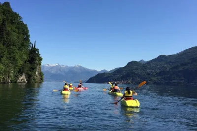 Feel the rhythm of lake como on a small-group kayak tour from bellagio, gliding past villa serbelloni & the grand hotel with a local guide and all gear included.