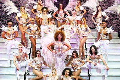 Step into paris nightlife with a paradis latin cabaret show, gourmet 3-course dinner by guy savoy, wine & champagne included. book with flexible seating.