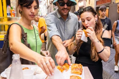 Feel naples through pizza, limoncello spritz, and stories in lively alleys. includes skip-the-line pizzeria, local guide, and a sweet treat at a historic pastry shop.