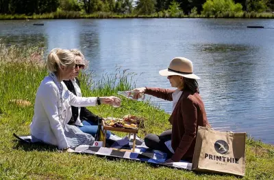 Privates Picknick & Weinverkostung bei Printhie in Orange