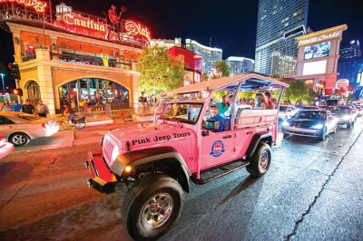 Erlebe den puls von las vegas bei nacht mit einer geführten strip-tour, fotostopp an der sphere und fahrt im high roller. inklusive hotelabholung und insider-tipps.
