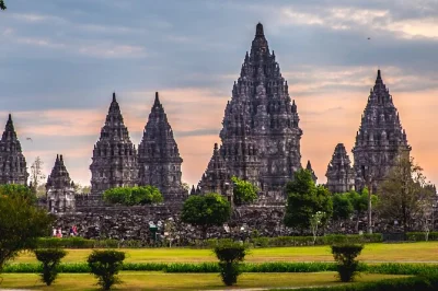 Step inside borobudur at sunrise, wander prambanan’s ancient stones, and customize your yogyakarta day trip with a local guide and all tickets included.