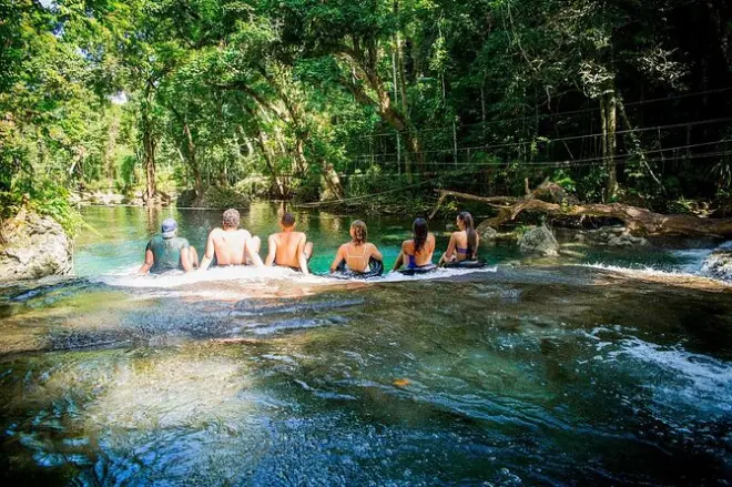 Blue Lagoon & Eden on the River tour from Port Vila