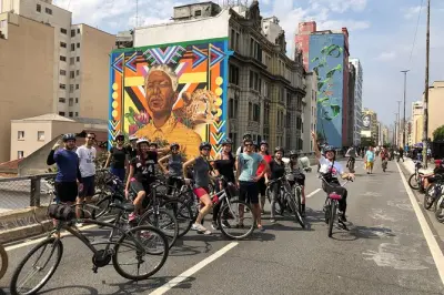 São Paulo Radtour: Von der Avenida Paulista zum Ibirapuera Park
