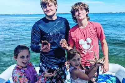 Erlebe wilde delfine bei panama city beach nahe shell island, begleitet von einem meeresbiologen. inklusive schnorchelausrüstung und wasserflasche.