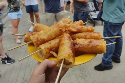 Let manila surprise you with a real street food tour—ride a tricycle, share laughs with locals, and taste smoky barbecue and sweet desserts. includes drinks & guide.