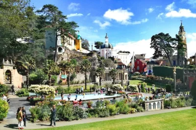 Lose yourself in portmeirion’s colors, walk conwy’s castle walls, and wind through snowdonia with a local guide—includes minibus transport and small group fun.