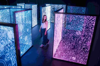 Let your imagination loose at ikono budapest—12 interactive art rooms, sensory surprises, and playful installations. includes semi-guided entry in city center.