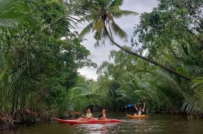 Kayaking in Kampot: Salt fields, pepper farm & sunset paddle