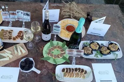 Degustação de trufas e vinhos com produtos artesanais em Arezzo