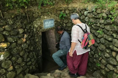 Step into vietnam’s war history from hue with a small group, guided dmz tour to vinh moc tunnels, quang tri citadel, and more. includes pickup, lunch, entry fees.