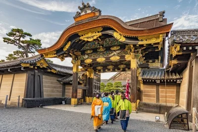 Feel the hush of arashiyama bamboo grove, see kinkaku-ji’s gold leaf shimmer, and walk fushimi inari’s red gates—kyoto’s icons in one day, with transport included.