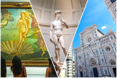 Florenz erleben: schneller zugang zu accademia, uffizien und dom. kleine gruppe mit leidenschaftlichem guide. eintritt inklusive.