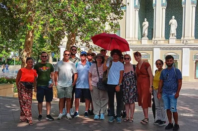 Step into baku’s old city, stroll istiglaliyyat street, and hear oil baron tales on this private walking tour. includes bottled water and local guide throughout.