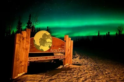 Chase the northern lights from fairbanks to the arctic circle, cross the yukon river, and travel the dalton highway with a small group—lunch and pickup included.