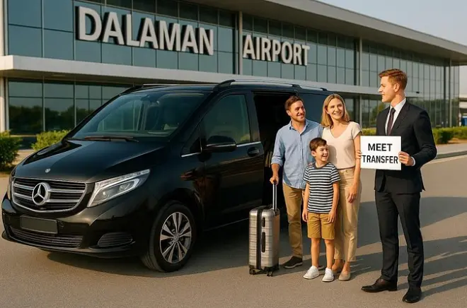 Direkter VIP-Transfer vom Flughafen Dalaman nach Marmaris