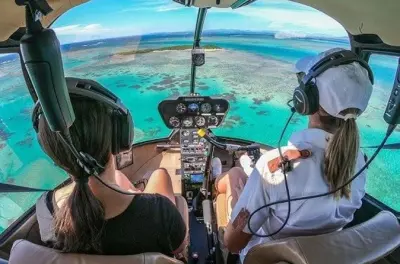 Vol en hélicoptère à Cannes : Survol privé des îles de Lérins