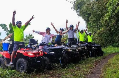 ATV-Fahren in St. Lucia: Regenwald- und Strandrouten