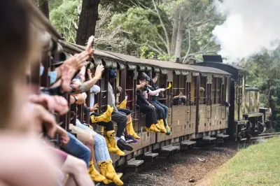 Treno a vapore Puffing Billy e parata dei pinguini da Melbourne