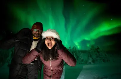 Rovaniemi Nordlichter-Tour mit Geld-zurück-Garantie