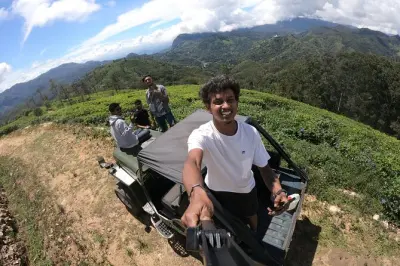 Ella e cascata Diyaluma in auto: Little Adam's Peak
