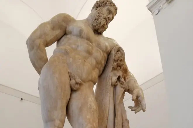 Achados das cidades do Vesúvio no Museu Arqueológico de Nápoles