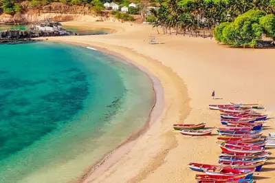 Santiago da crociera: Praia, mercati e spiaggia di Tarrafal