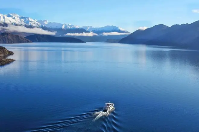 Tour no lago Wanaka com passeio e cruzeiro na ilha Stevensons