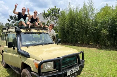 Track wild chimpanzees in kibale, cruise kazinga channel, and spot lions on a 5-day uganda safari. includes game drives, crater lakes, and local culture.