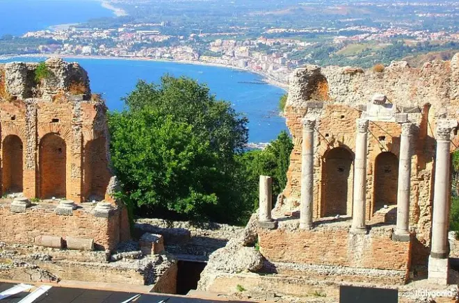 Taormina: Teatro antigo, catedral e centro histórico