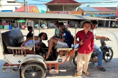 Kampot countryside tour: Pepper farm, salt fields & lake