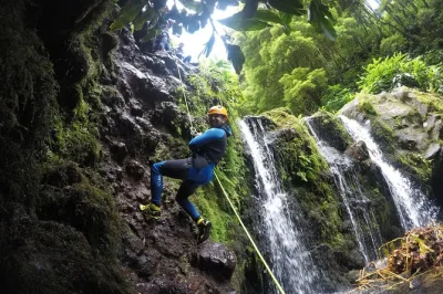 Feel the rush of canyoning in ribeira grande’s wild rivers, with all equipment provided and expert guides. includes wetsuit, helmet, boots, and year-round availability.