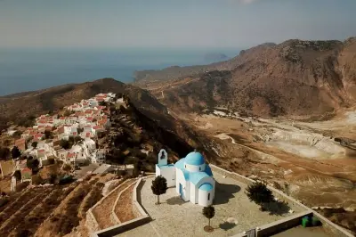 Volcan de Nisyros depuis Kos : Balade dans le cratère