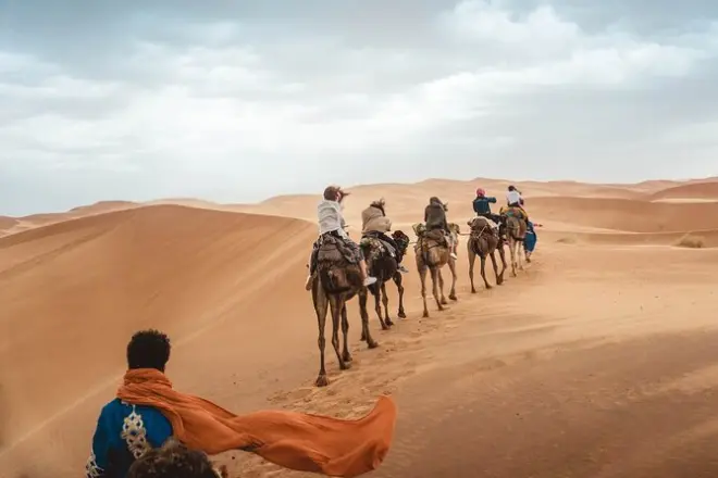 Sahara tour Tangier to Merzouga: Camel rides & desert camp