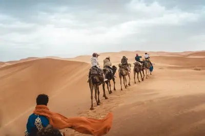 Sahara tour Tangier to Merzouga: Camel rides & desert camp