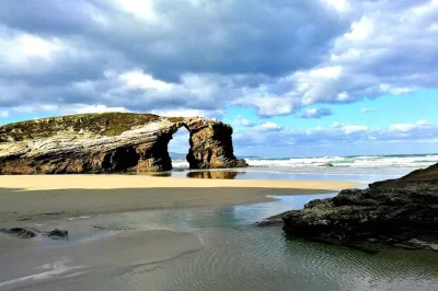 Feel the atlantic breeze at catedrais beach, cross to pancha island’s lighthouse, and taste asturian food in tapia. includes private transport and local guide.